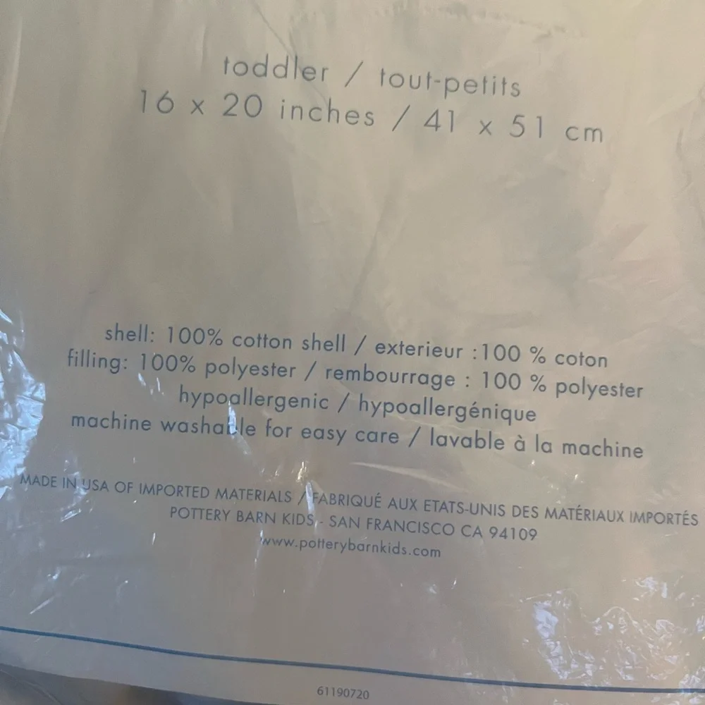 NWT Pottery Barn Pillow